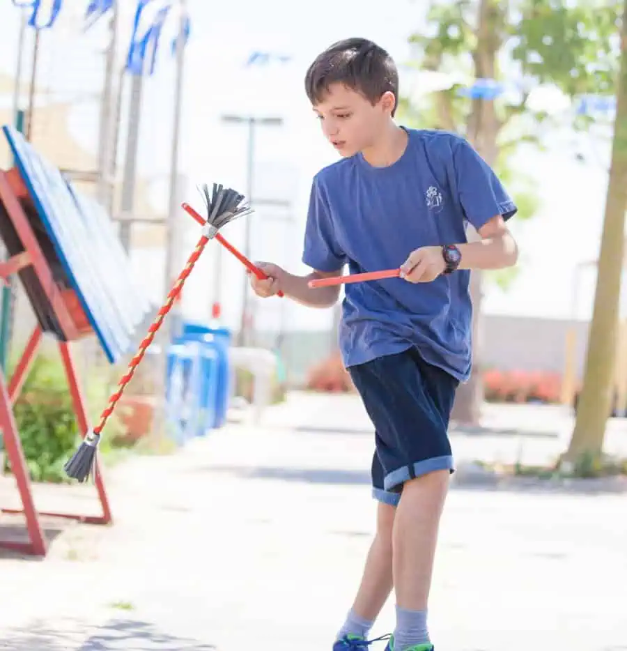 ג'אגלינג כתוכניות העשרה לבתי ספר